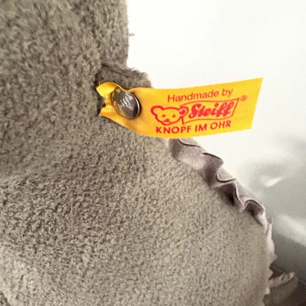 Steiff Plush T-Rex Dinosaur Stuffed Animal Toy Collectable - Picture 2 of 6
